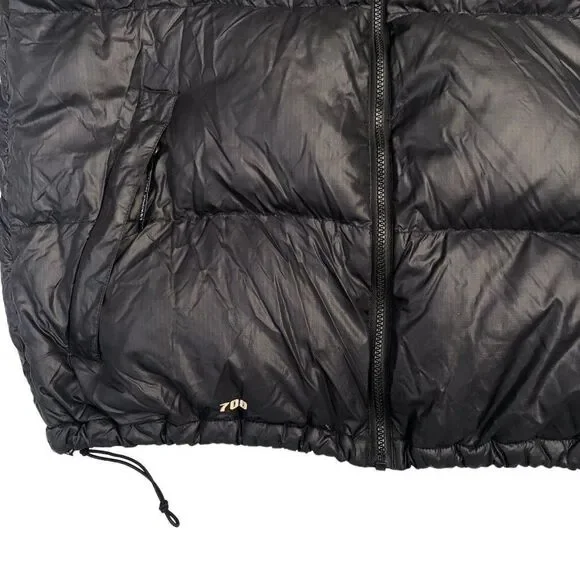 Vintage The North Face Nuptse Jacket Vest Black XXL Goose Down Jacket - Picture 6 of 15